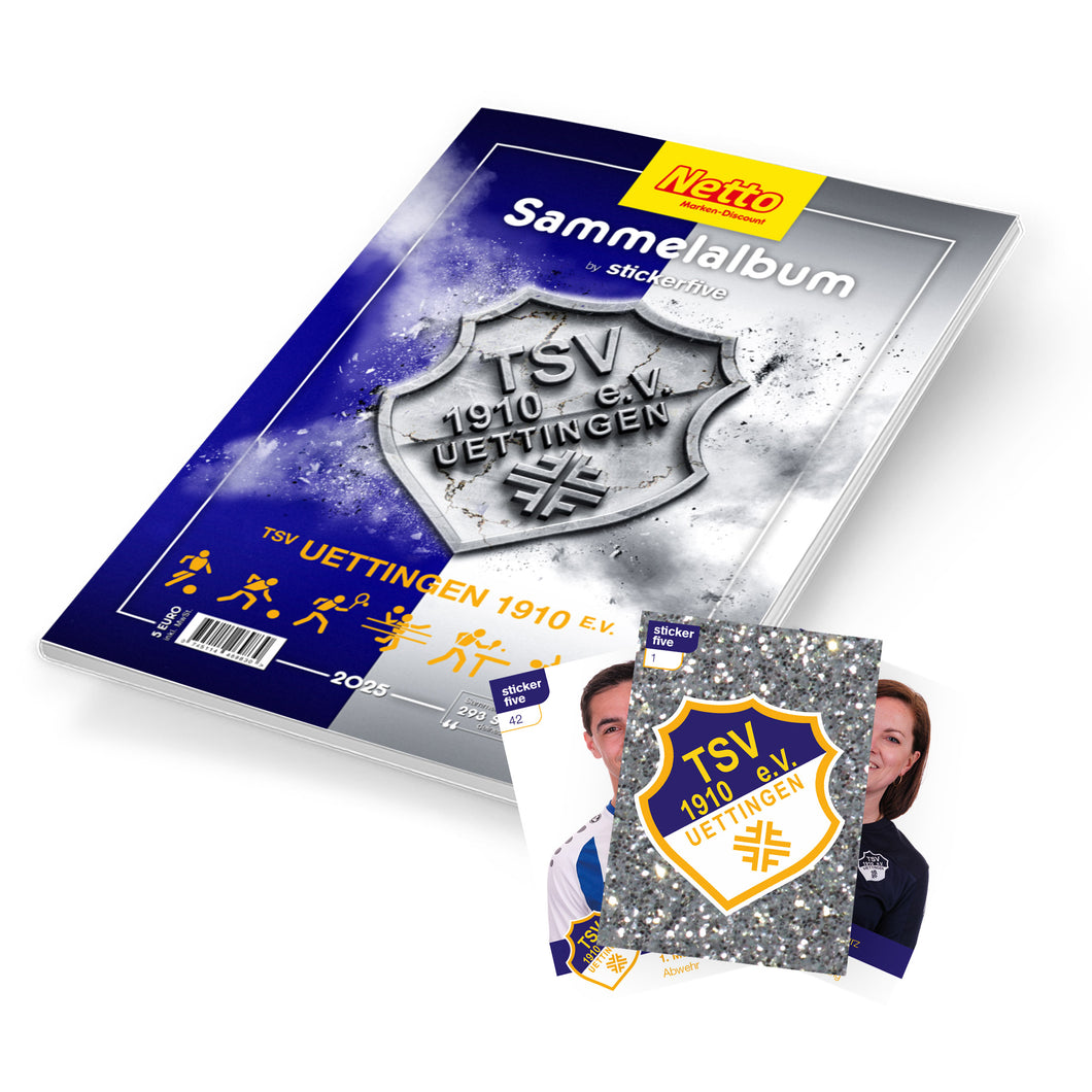 Album inkl. allen Stickern