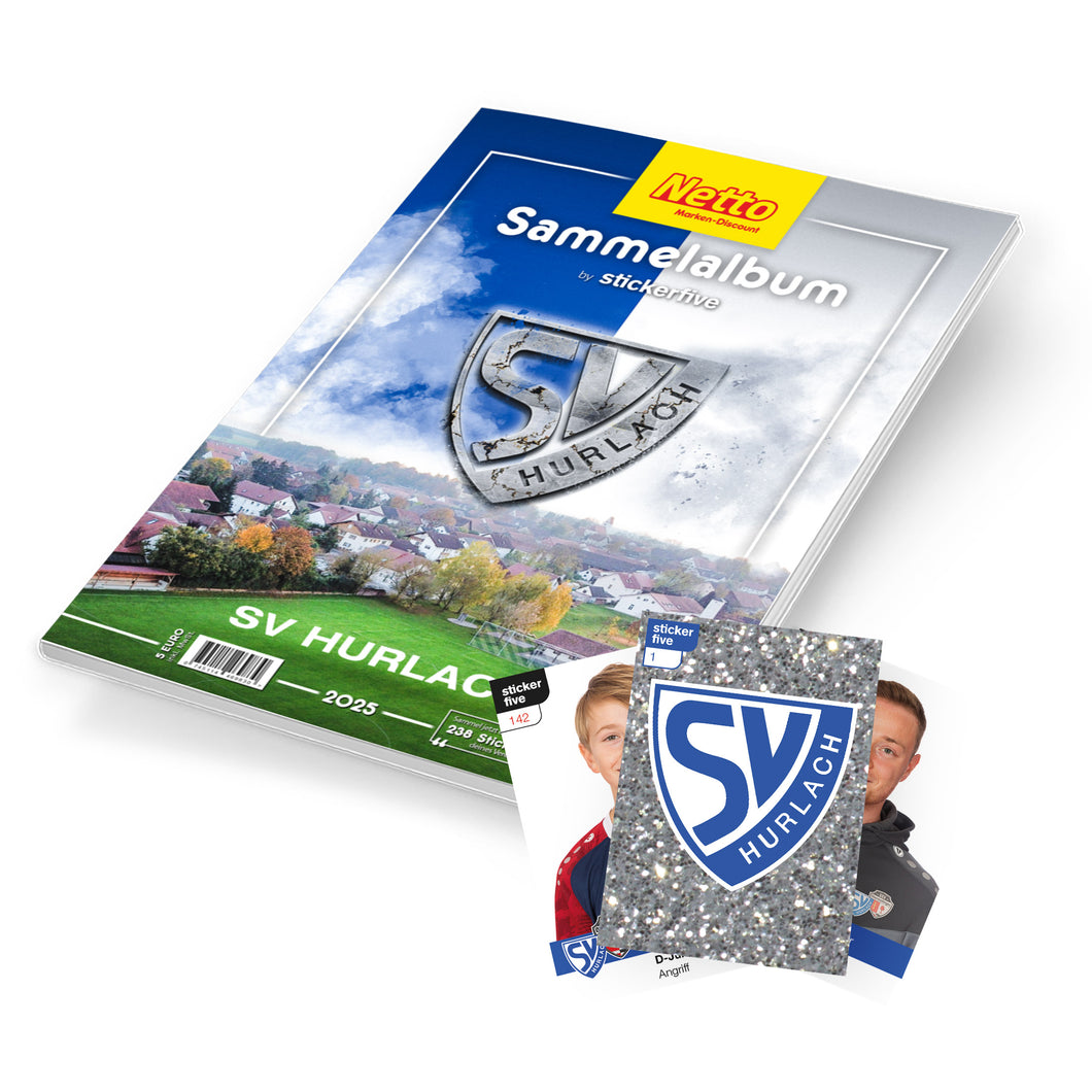 SV Hurlach Album inkl. allen Stickern