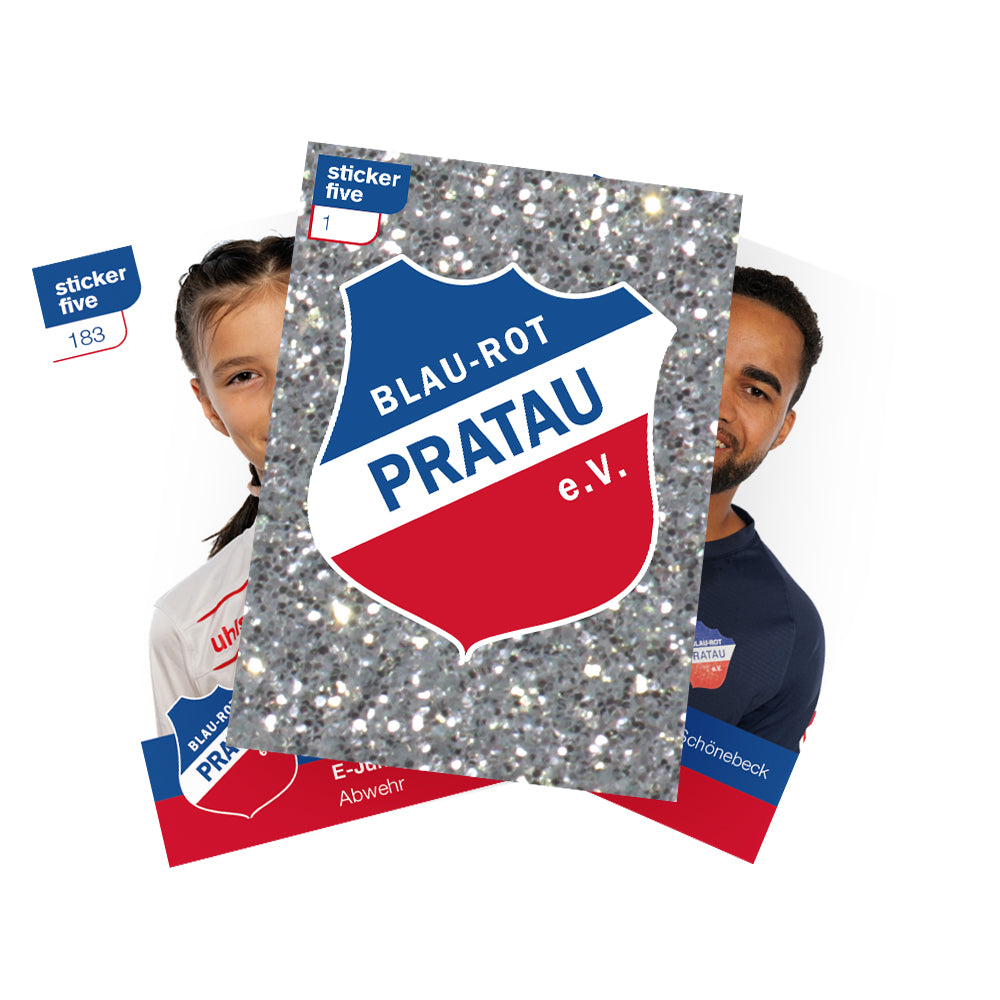 SV Blau-Rot Pratau Sticker nachbestellen