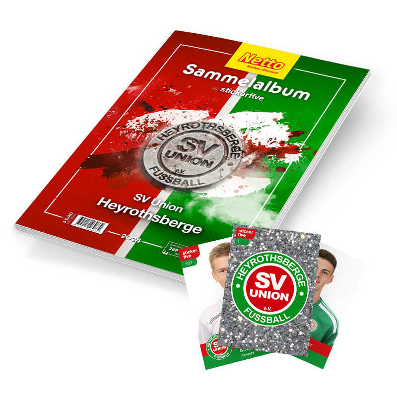 Album inkl. allen Stickern