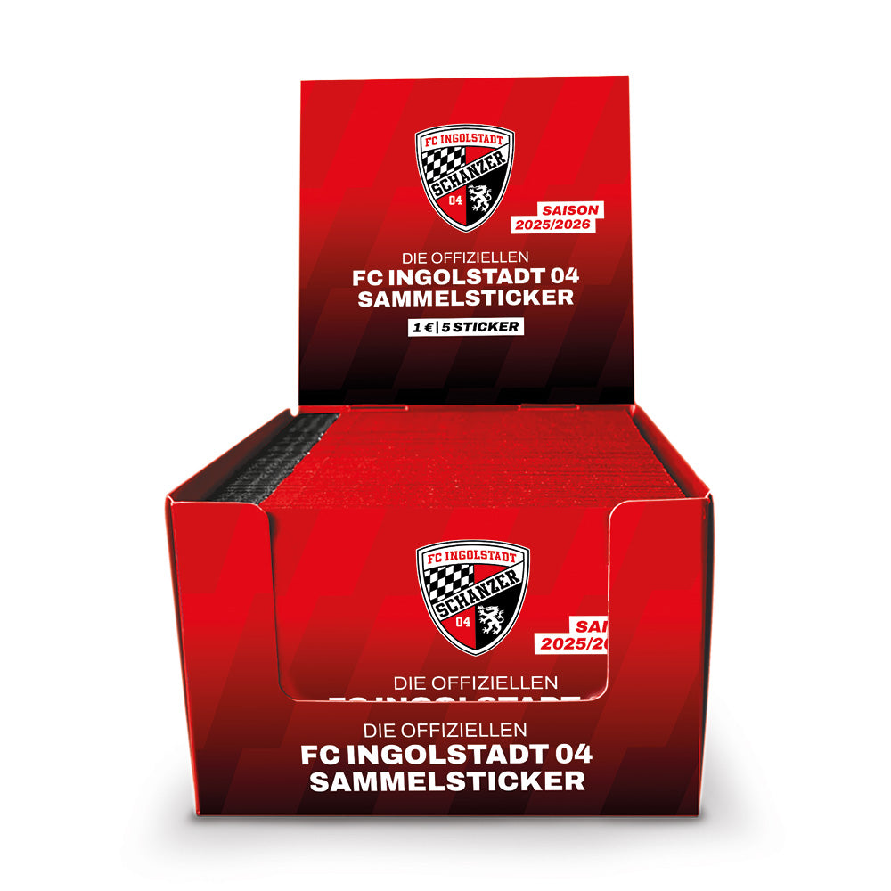 FC Ingolstadt 04 - Stickerbox (100 Packs)