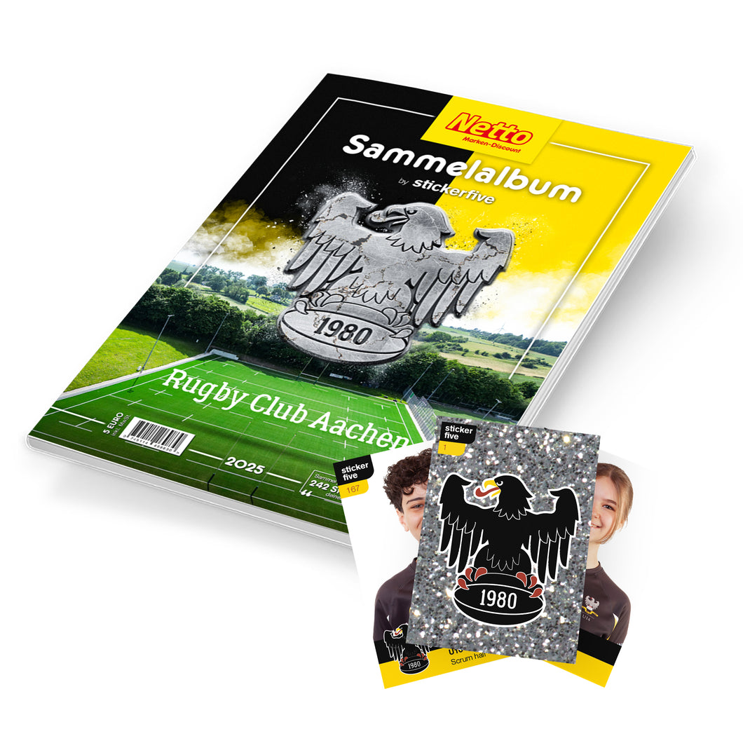 Album inkl. allen Stickern