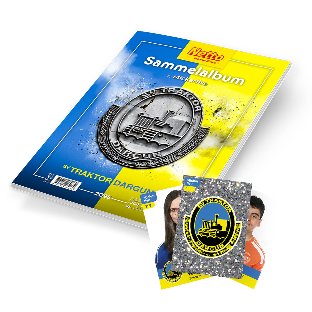 Album inkl. allen Stickern